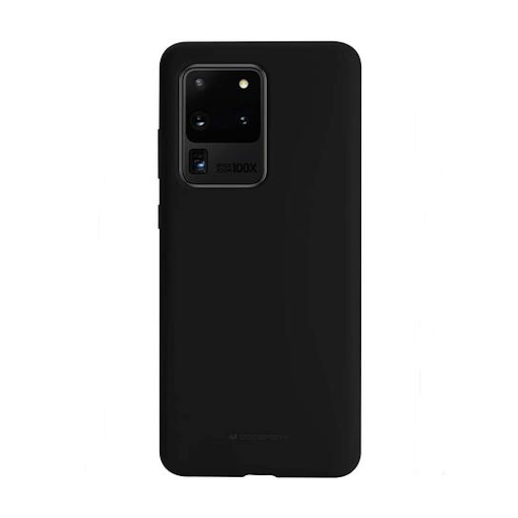 Goospery Mercury Black Soft Feeling Jelly Case for Samsung Galaxy S20