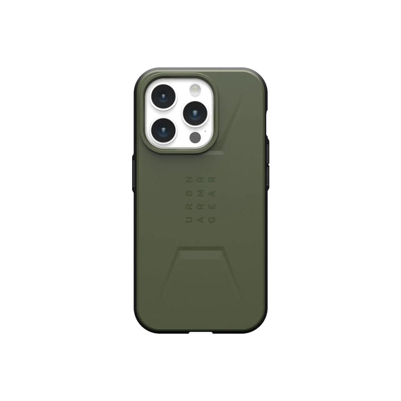UAG Civilian Case with MagSafe for iPhone 15 Pro - MagSafe Green