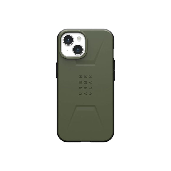 UAG Civilian Case with MagSafe for iPhone 15 - MagSafe Green