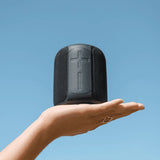 WAVE - Wave Amped Small Portable Waterproof Bluetooth Audio Speaker Wireless Black