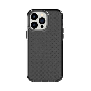 Tech21 Evo Check Case for iPhone 15 Pro - Clear Black