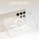 Boomtique Clear Magsafe Case for Samsung S24 Ultra