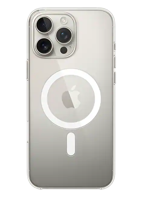 Boomtique Clear Magsafe Case for iPhone 15 Pro