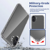 Boomtique Clear Case for iPhone 16