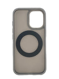 Boomtique Grey Magfold Ring Case for iPhone 16 Plus