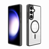 Redefine Clear Black Magsafe Case for Samsung Galaxy S25