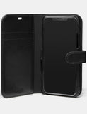 Coach Black Leather Folio Case for iPhone 11 Pro