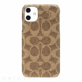 Coach Slim Wrap Signature Khaki Case for iPhone 11 Pro