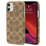 Coach Slim Wrap Signature Khaki Case for iPhone 11 Pro