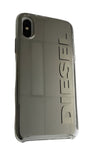 Diesel Silver Foil Printed Co-mold Case for iPhone X/XS