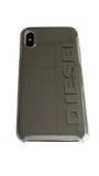 Diesel Silver Foil Printed Co-mold Case for iPhone X/XS