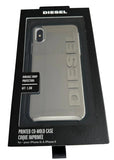 Diesel Silver Foil Printed Co-mold Case for iPhone X/XS