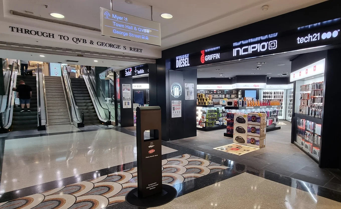 Dr Boom Communications store at Sydney Central Plaza