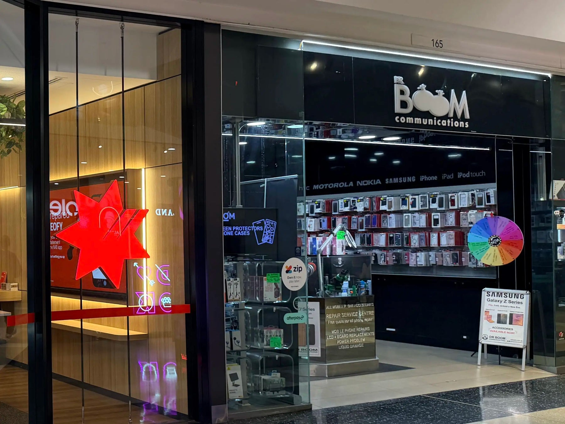 Dr Boom Communications store at Westfield Eastgardens