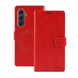 Goospery Mercury Red Magsafe Wallet Case for Samsung Galaxy S25