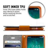 Goospery Canvas Diary Grey for Samsung Galaxy S8+