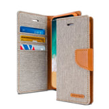 Goospery Canvas Diary Grey for Samsung Galaxy S8+