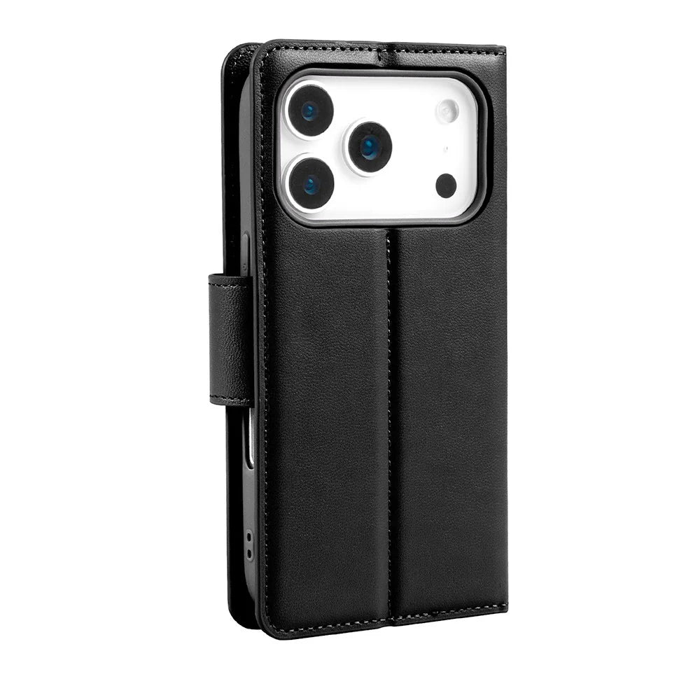 Hanman Black Executive 2-Piece Wallet for iPhone 17 Pro