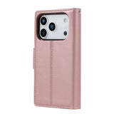 Hanman Rose Gold Executive 2-Piece Wallet for iPhone 17 Pro