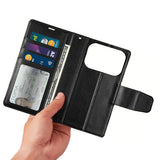 Hanman Black Executive 2-Piece Wallet for iPhone 17 Air