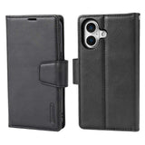 Hanman Black Executive 2-Piece Wallet for iPhone 17