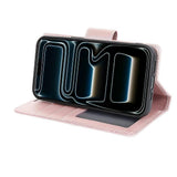 Hanman Rose Gold Executive 2-Piece Wallet for iPhone 17