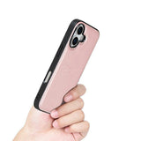 Hanman Rose Gold Executive 2-Piece Wallet for iPhone 17
