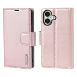 Hanman Rose Gold Executive 2-Piece Wallet for iPhone 17