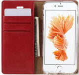 Goospery Mercury Red Wallet Case for iPhone 7+
