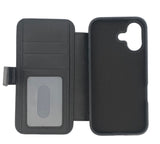 Boomtique Black 2-Piece Executive Wallet for iPhone 16 Plus