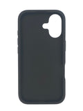 Boomtique Matte Black Case for iPhone 16 Plus