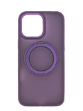 Boomtique Purple Magfold Ring Case for iPhone 16 Pro Max