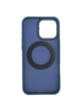 Boomtique Blue Magfold Ring Case for iPhone 16 Pro Max