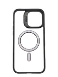 Boomtique Clear Black Magsafe Case for iPhone 17