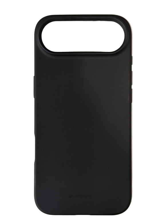 Goospery Soft Feeling Matte Black Silicone Case for iPhone 17 Air