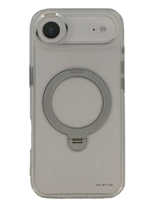 Boomtique Clear Magfold Ring Case for iPhone 17 Air
