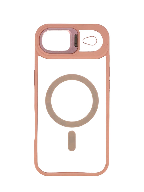 Boomtique Clear Pink Magsafe Case for iPhone 17 Air