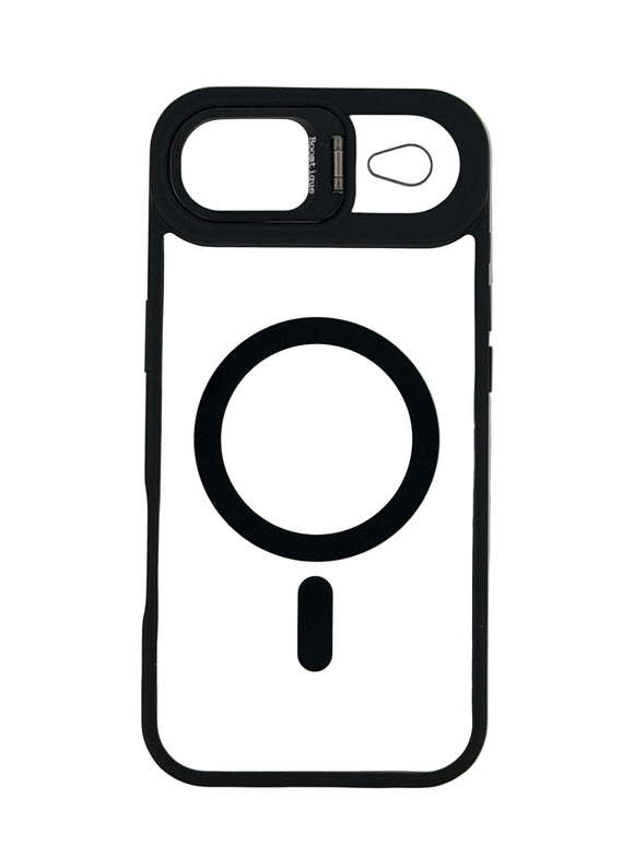 Boomtique Clear Black Magsafe Case for iPhone 17 Air