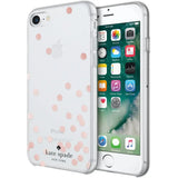 Kate Spade New York Rose Gold Foil Confetti Clear Case for iPhone 7/8