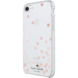 Kate Spade New York Rose Gold Foil Confetti Clear Case for iPhone 7/8