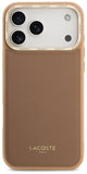 Lacoste Champs Elysees Gold Logo MagSafe Case for iPhone 17 Pro / 18 Pro