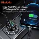 Mcdodo 38W Dual Port Car Charger for USB and USB-C