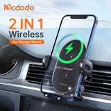 Mcdodo Dual Coils Wireless Charger Car Mount
