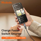 Mcdodo Lightning to USB-C Charging Adapter