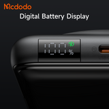 Mcdodo Magnetic Power Bank with Built-in Cable, Stand, and 2 Magnetic Zones