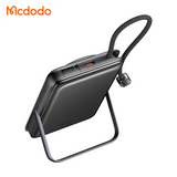 Mcdodo Magnetic Power Bank with Built-in Cable, Stand, and 2 Magnetic Zones