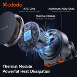 Mcdodo Magnetic Wireless Car Charger for iPhone with Built-in Retractable Cable