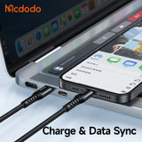 Mcdodo USB-C to USB-C Bending Reinforced Cable 0.2m