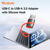 Mcdodo USB-C to USB-A Adapter with Silicone Hook