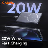 Mcdodo Ultra-Slim Magnetic Wireless Power Bank - 20W 5000mAh